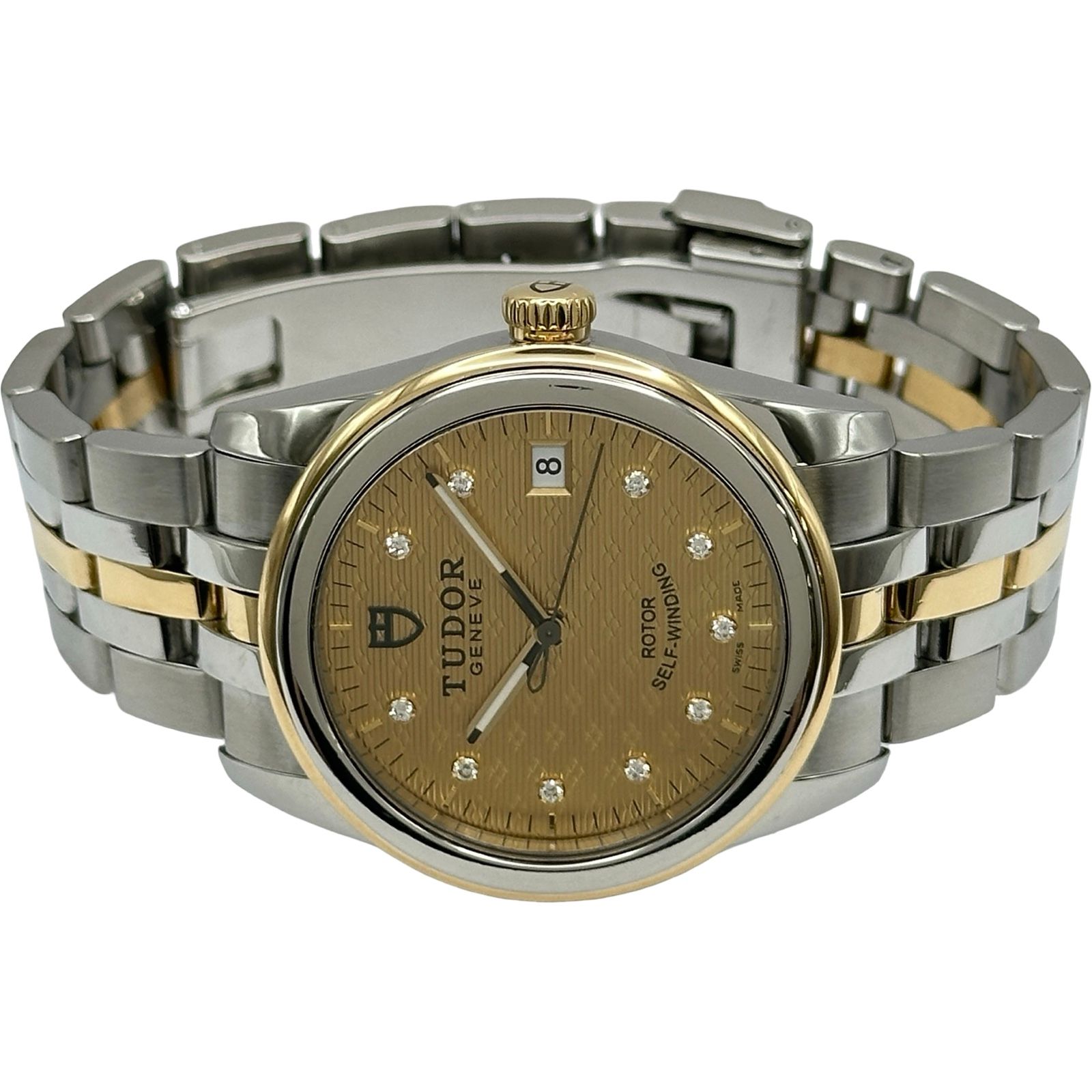 チューダー/チュードル TUDOR グラマー デイトデイ 56003 ゴールド ゴールド/ステンレススチール 自動巻き メンズ 腕時計 チューダー/チュードル TUDOR グラマー デイトデイ 56003 ゴールド ゴールド/ステンレススチール 自動巻き メンズ 腕時計