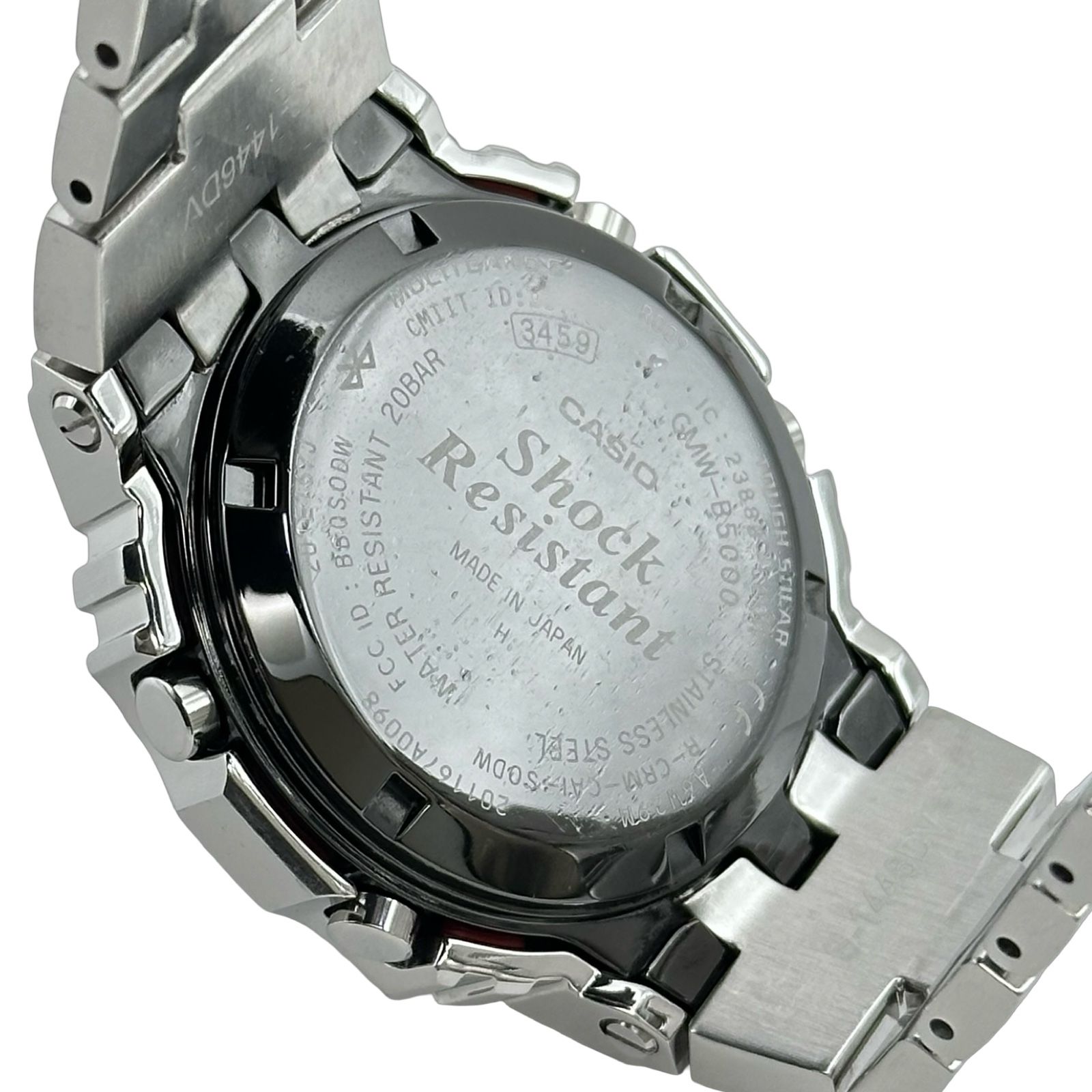 カシオ CASIO G-SHOCK GMW-B5000D-1JP ブラック ステンレススチール クオーツ メンズ 腕時計