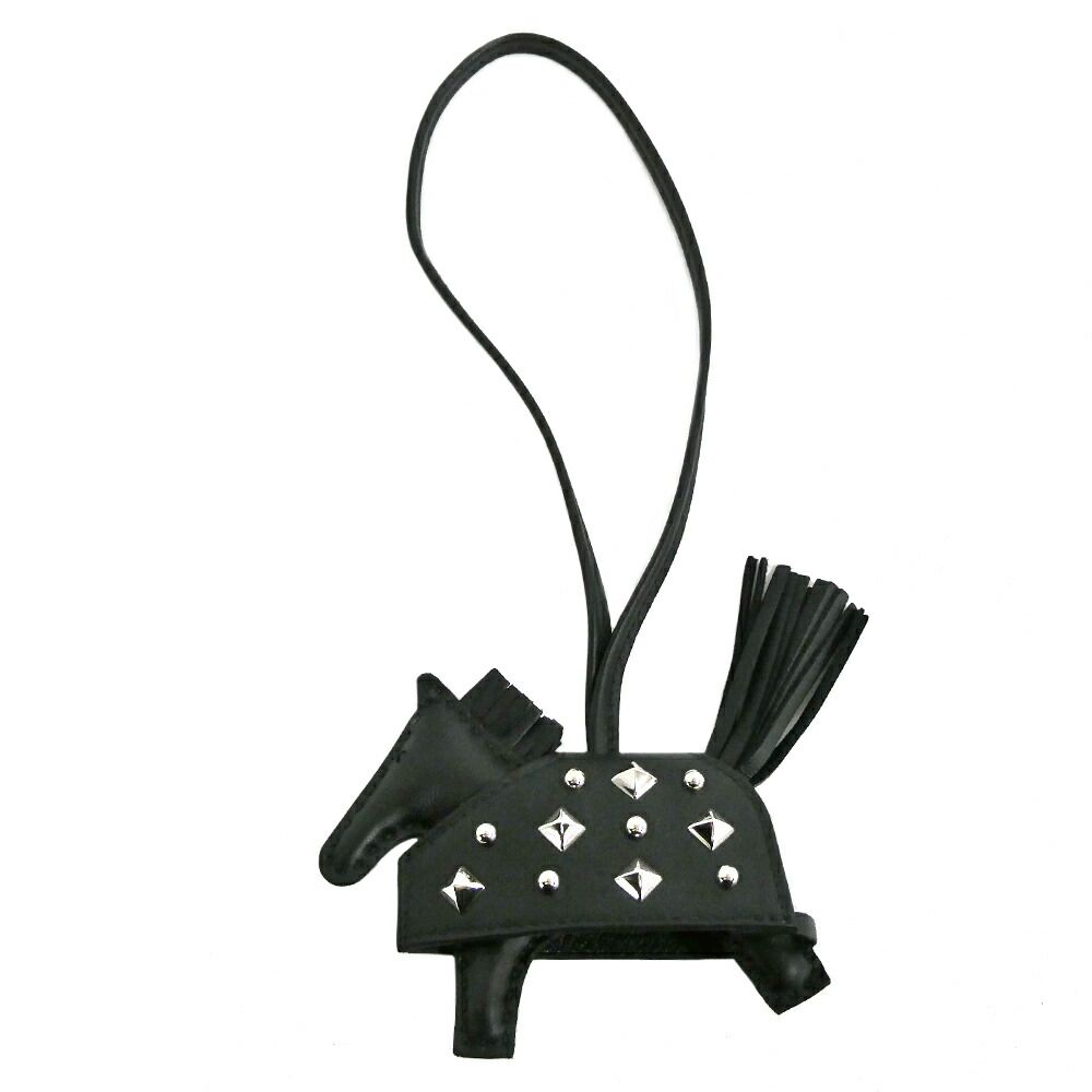 【名古屋】エルメス ロデオチャーム ロベオロックPM H086961 G刻印 2026年製造 ブラック シルバー金具 スタッズ 134,000円
