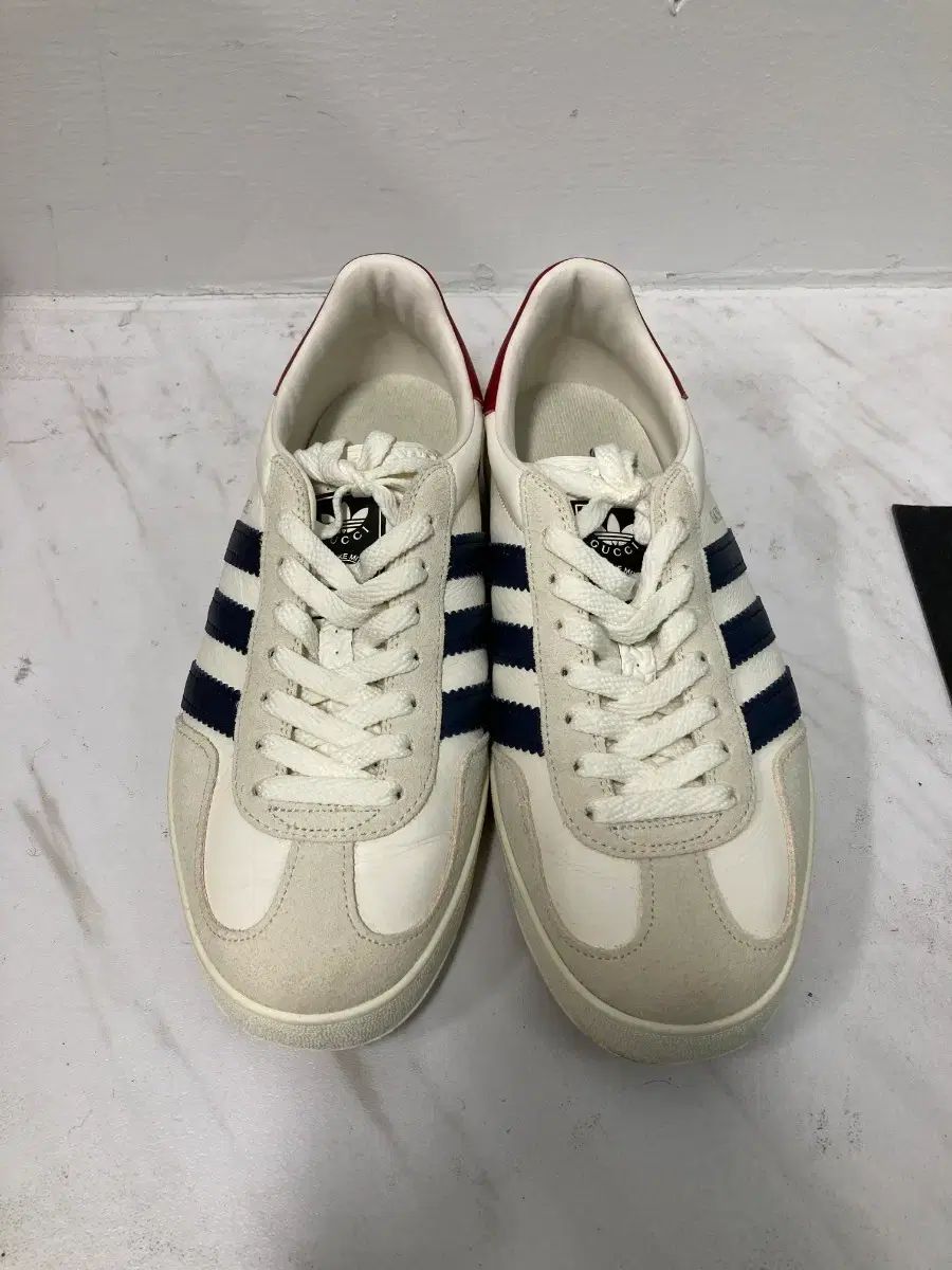 グッチ adidas コラボ ガゼル スニーカー 37サイズ