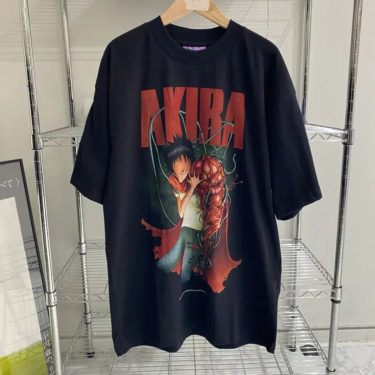 アキラ ブートレグ アニメ Tシャツ アニメ キー
