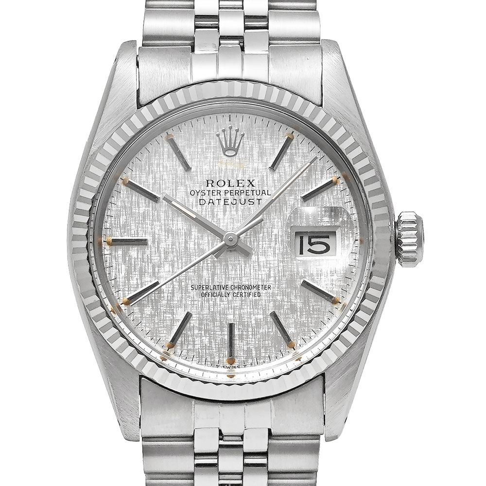 1978年前後 ROLEX デイトジャスト Ref.16014 シルバーモザイク アンティーク品 メンズ 腕時計
