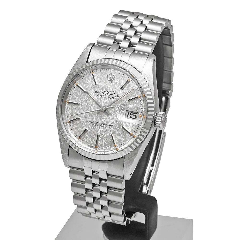 1978年前後 ROLEX デイトジャスト Ref.16014 シルバーモザイク アンティーク品 メンズ 腕時計 1978年前後 ROLEX デイトジャスト Ref.16014 シルバーモザイク アンティーク品 メンズ 腕時計