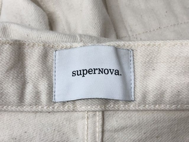 【中古】 superNova. スーパーノヴァ バギージーンズ デニムパンツ アイボリー 111454128 【中古】 superNova. スーパーノヴァ バギージーンズ デニムパンツ アイボリー 111454128
