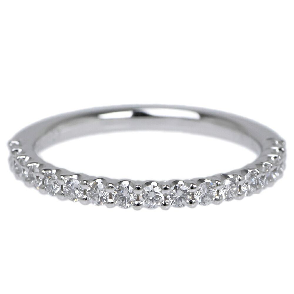 【名東】タサキ ハーフエタニティ リング 7号 ダイヤ 17石 0.23ct Pt950 2.1gg 田崎 ジュエリー 55,990円