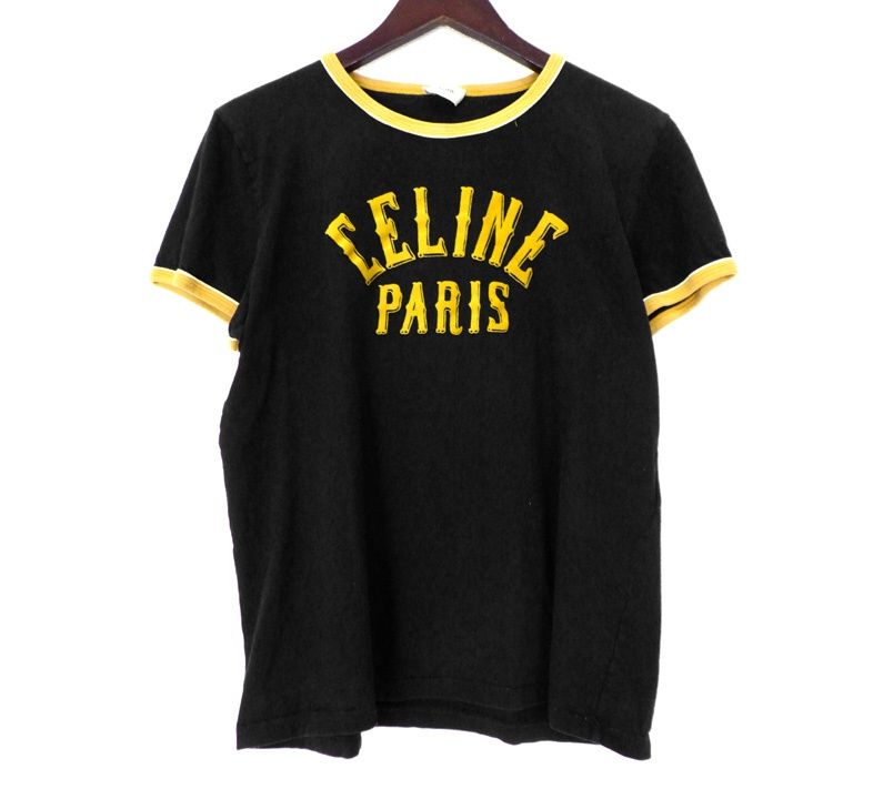 セリーヌ CELINE 【 2X483114L 】 フロント ロゴ トリム 半袖 Tシャツ 50556