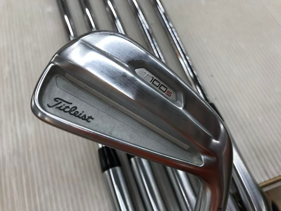 タイトリスト T100・S 2021 NSプロ105T Sフレックス アイアンセット 中古 ゴルフドゥ!成田美郷台店【最短即日発送】