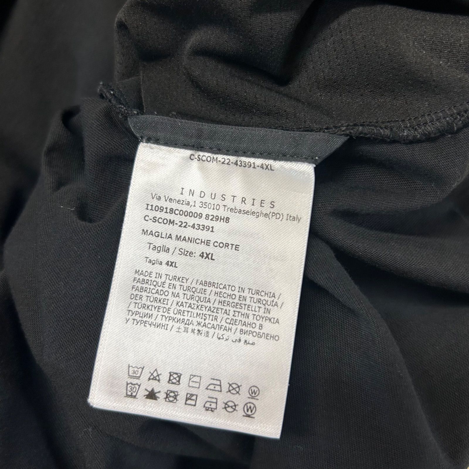 希少サイズ4XL】【極美品】 MONCLER モンクレールラバーワッペン半袖T 