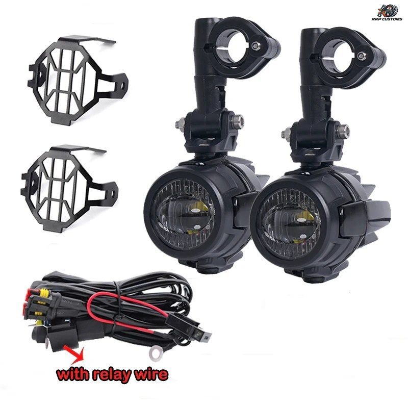 BMW R 1200 GS Adventure LC 用オートバイ 6000K ヘッドライト LED 補助フォグライト バイク運転用フォグスポットヘッドライトランプ