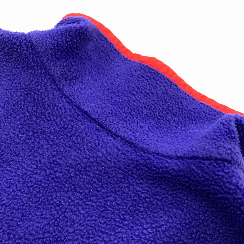 【現状渡し品】 patagonia パタゴニア 80-90's SYNCHILLA SNAP-T TWO-TONE VINTAGE シンチラ スナップT ツートンカラー ライトアウター フリースジャケット 【144-260524-ko-12-tei】