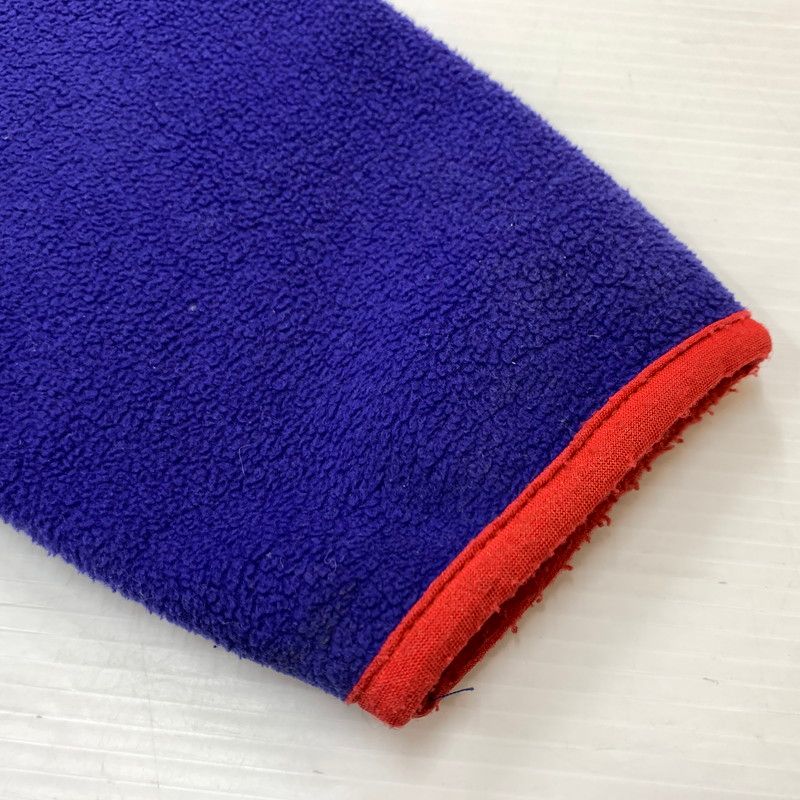 【現状渡し品】 patagonia パタゴニア 80-90's SYNCHILLA SNAP-T TWO-TONE VINTAGE シンチラ スナップT ツートンカラー ライトアウター フリースジャケット 【144-260524-ko-12-tei】