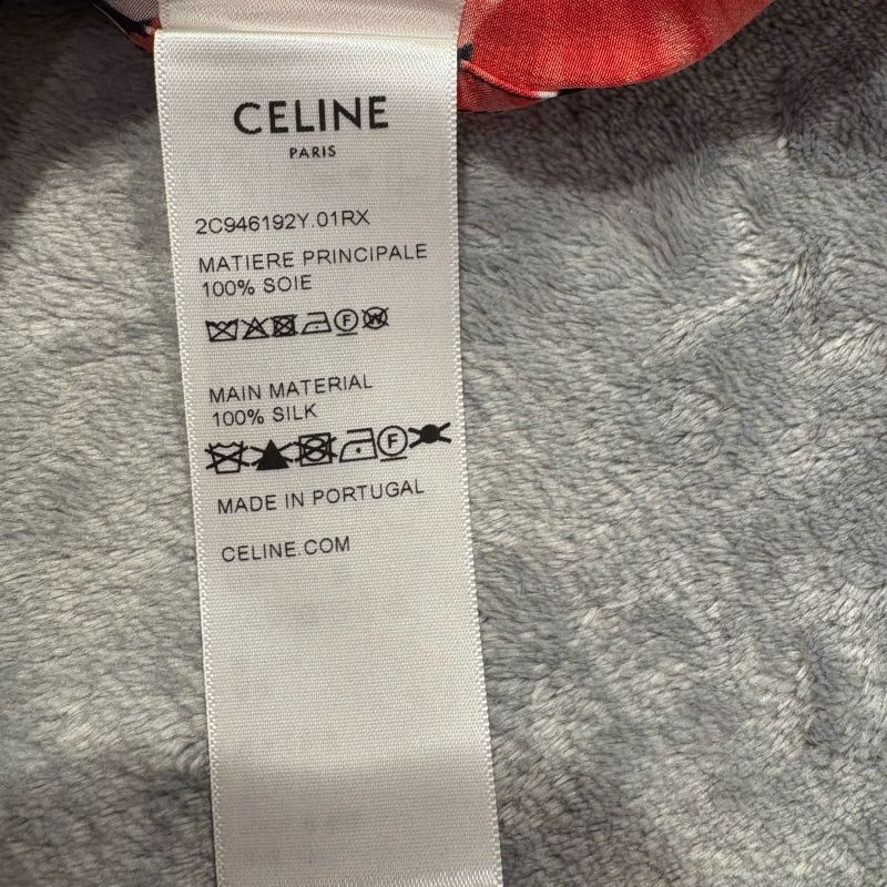 【極美品】CELINE　セリーヌ　ゼブラ　ハワイアンシャツ