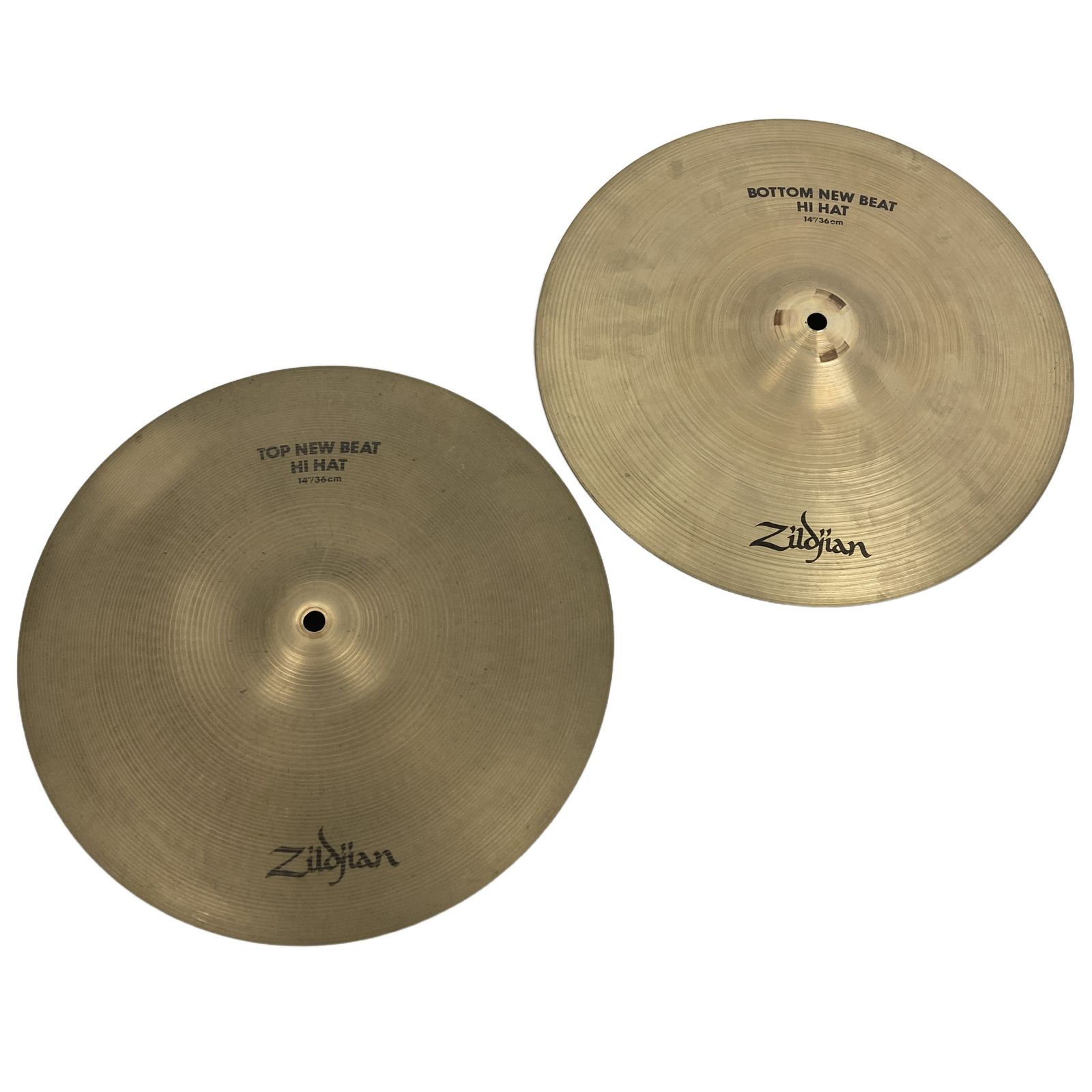 ZILDJIAN A0133 NEW BEAT HI HATS 14インチ ハイハット ニュービート 中古 T11281746