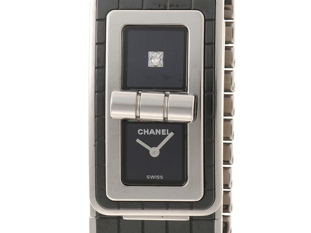CHANEL シャネル ウォッチ コードココ 時計 H5147 腕時計 セラミック/ステンレススチール ブラック クオーツ レディース【中古】