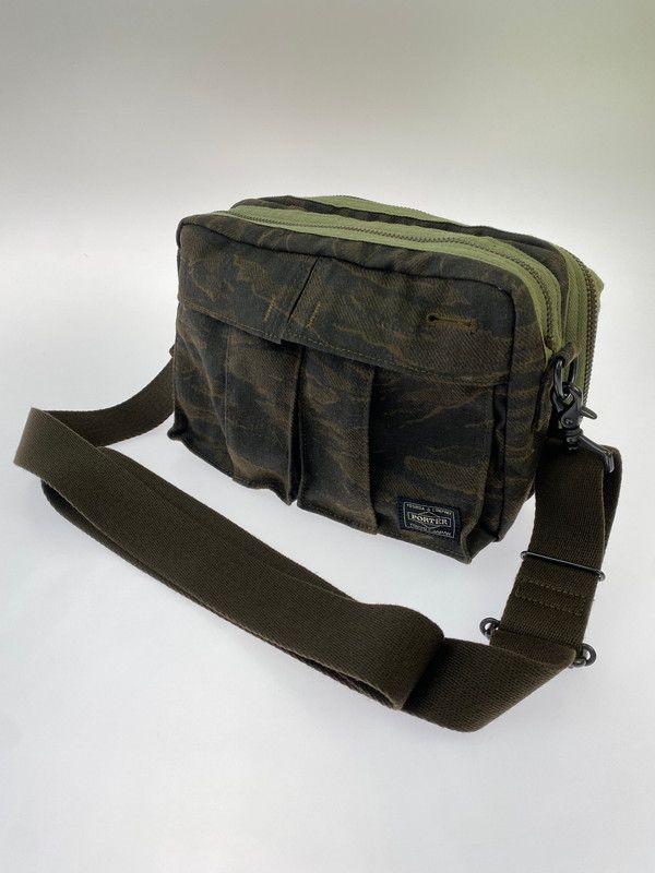 【中古品】 PORTER ポーター 70TH ANNIVERSARY カモ ショルダーバッグ 70周年 アニバーサリー カバン 鞄 【188-260524-em-56-min】