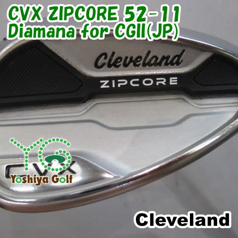 ウェッジ クリーブランド CVX ZIPCORE 52-11/Diamana for CGII(JP)/WEDGE/52[148240]