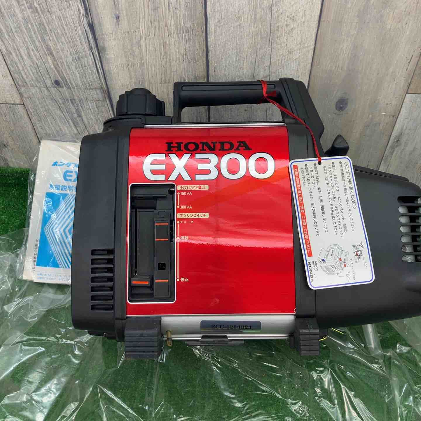 希少品！ピカピカ！【未使用品】ホンダ EX300 エンジン発電機 取扱説明書付き　長期保管品◇アクトツール富山店◇レジ