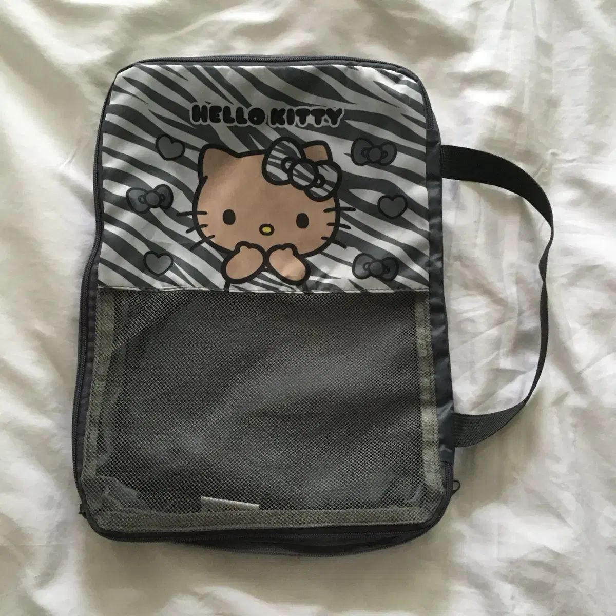 ギャル ハローキティ ゼブラ 旅行用 圧縮パック s m セット