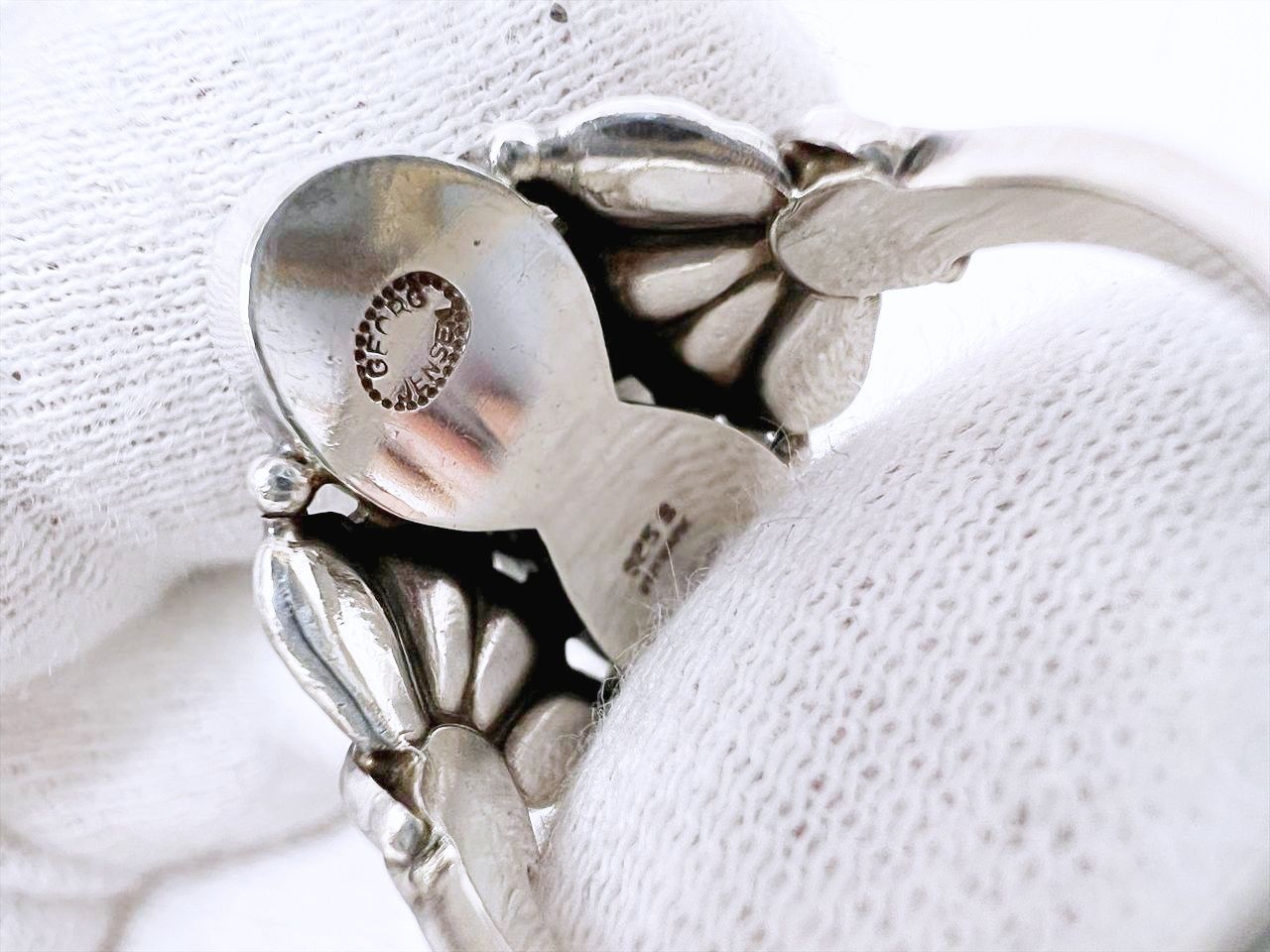 レア 良好品 Georg Jensen ジョージジェンセン 48 SV925 ガーネット