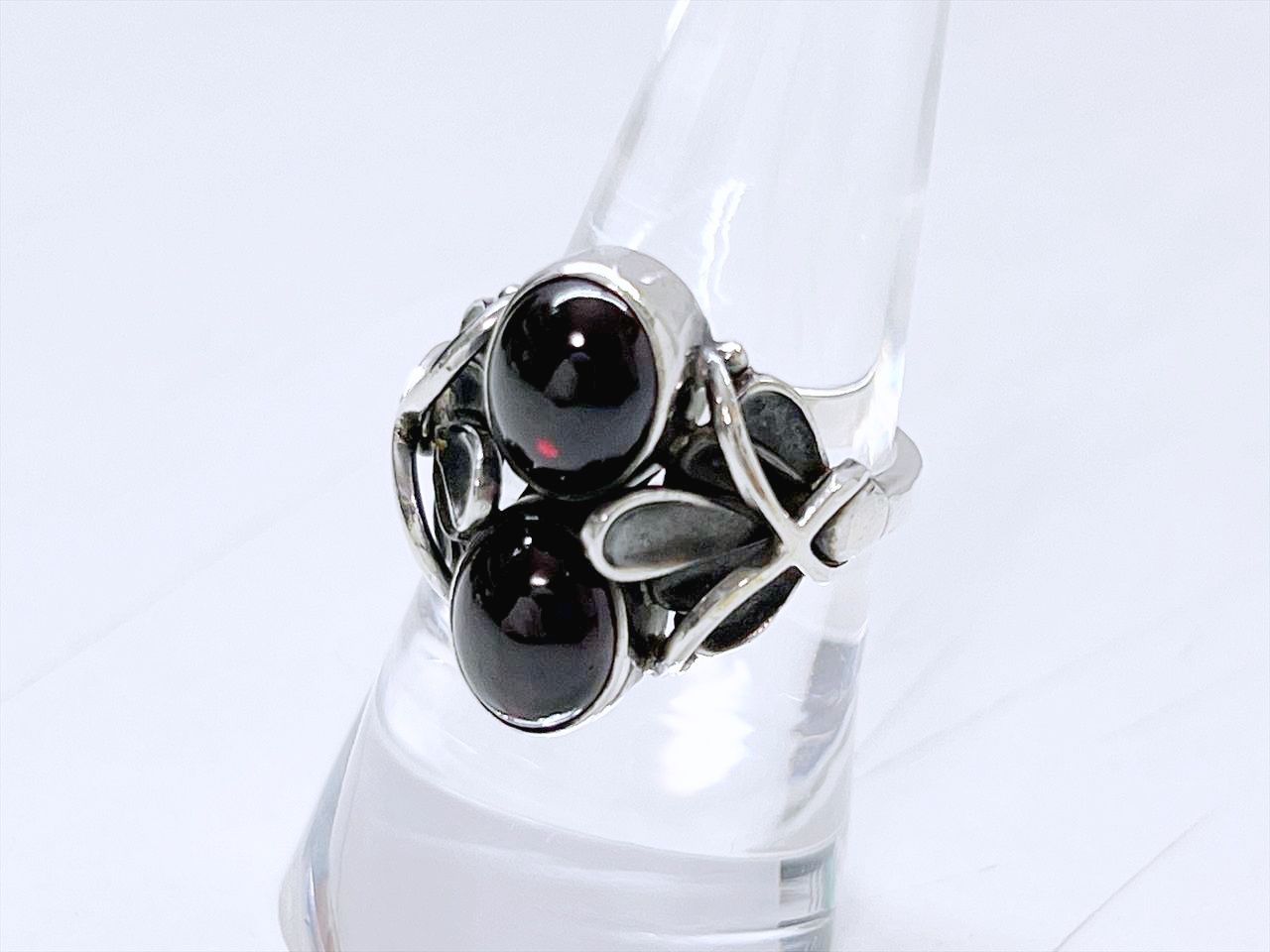 レア 良好品 Georg Jensen ジョージジェンセン 48 SV925 ガーネット
