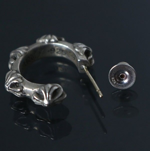 CHROME HEARTS 新宿店 クロムハーツ クロスバンド フープ ピアス