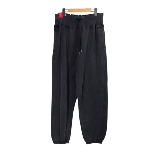 FUMITO GANRYU RELAXED SWEAT TROUSERS FADE BLACK サイズ2 Fu13-Pa-06 フミトガンリュウ リラックスド スウェット トラウザーズ パンツ ボトムス 大名店