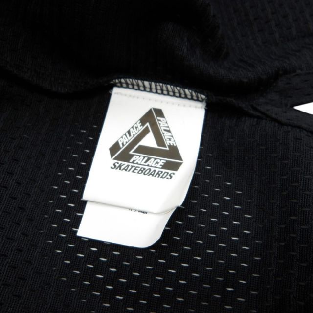 PALACE 26ss SATIN THE PARK MESH JERSEY BLACK サイズS P30ES221 パレス サティン ザ パーク メッシュ ジャージー トップス 大名店