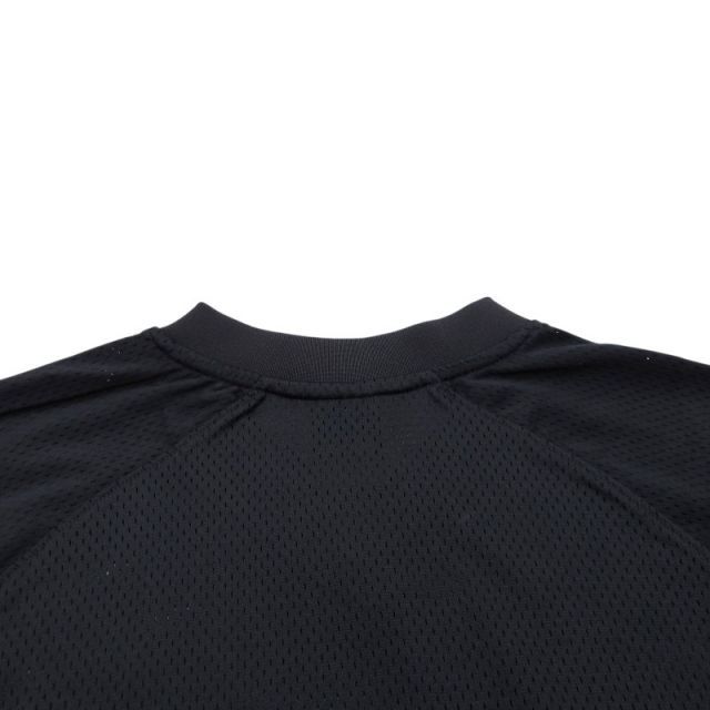PALACE 26ss SATIN THE PARK MESH JERSEY BLACK サイズS P30ES221 パレス サティン ザ パーク メッシュ ジャージー トップス 大名店