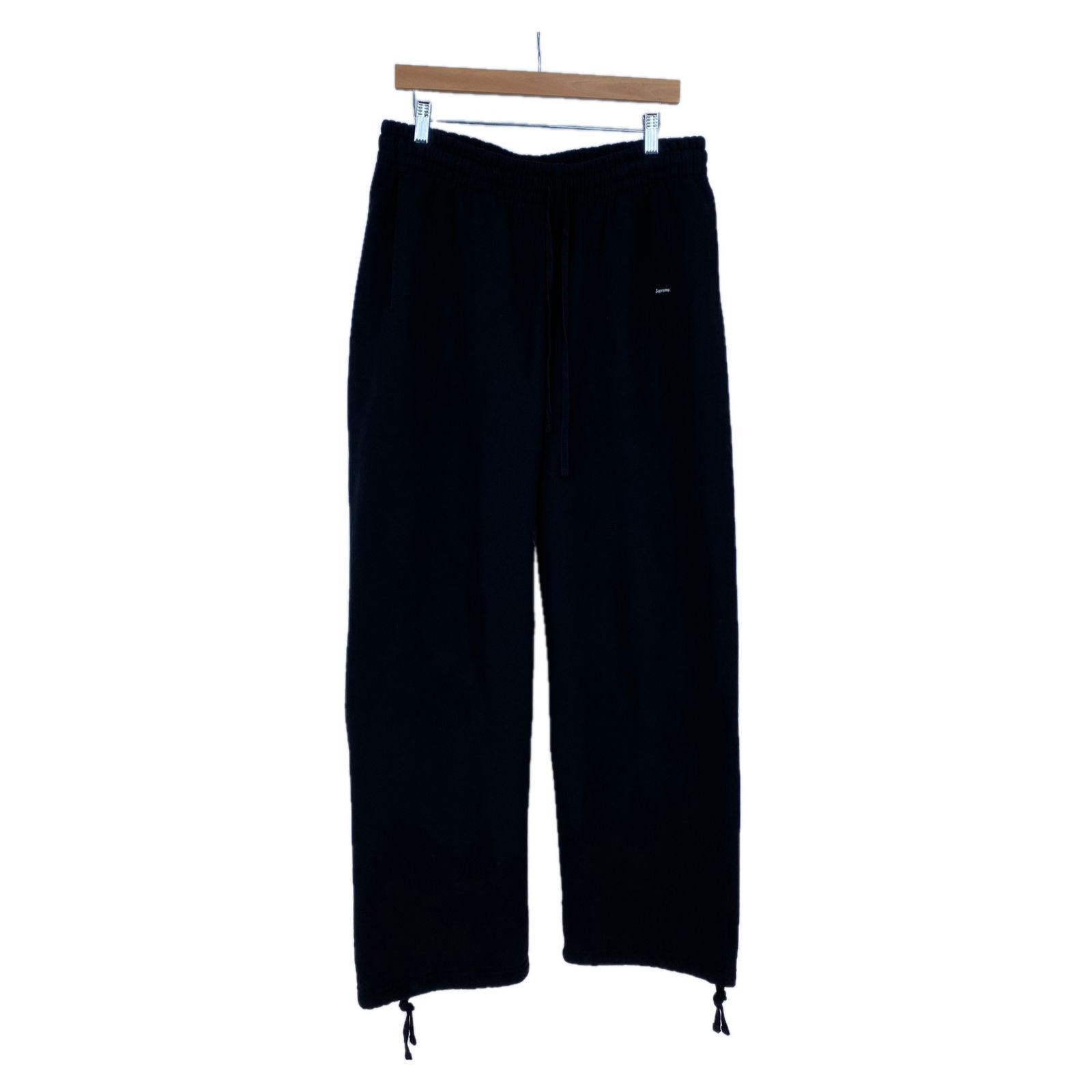 SUPREME スモールスボックスウェットパンツ メンズ L 黒系【中古】