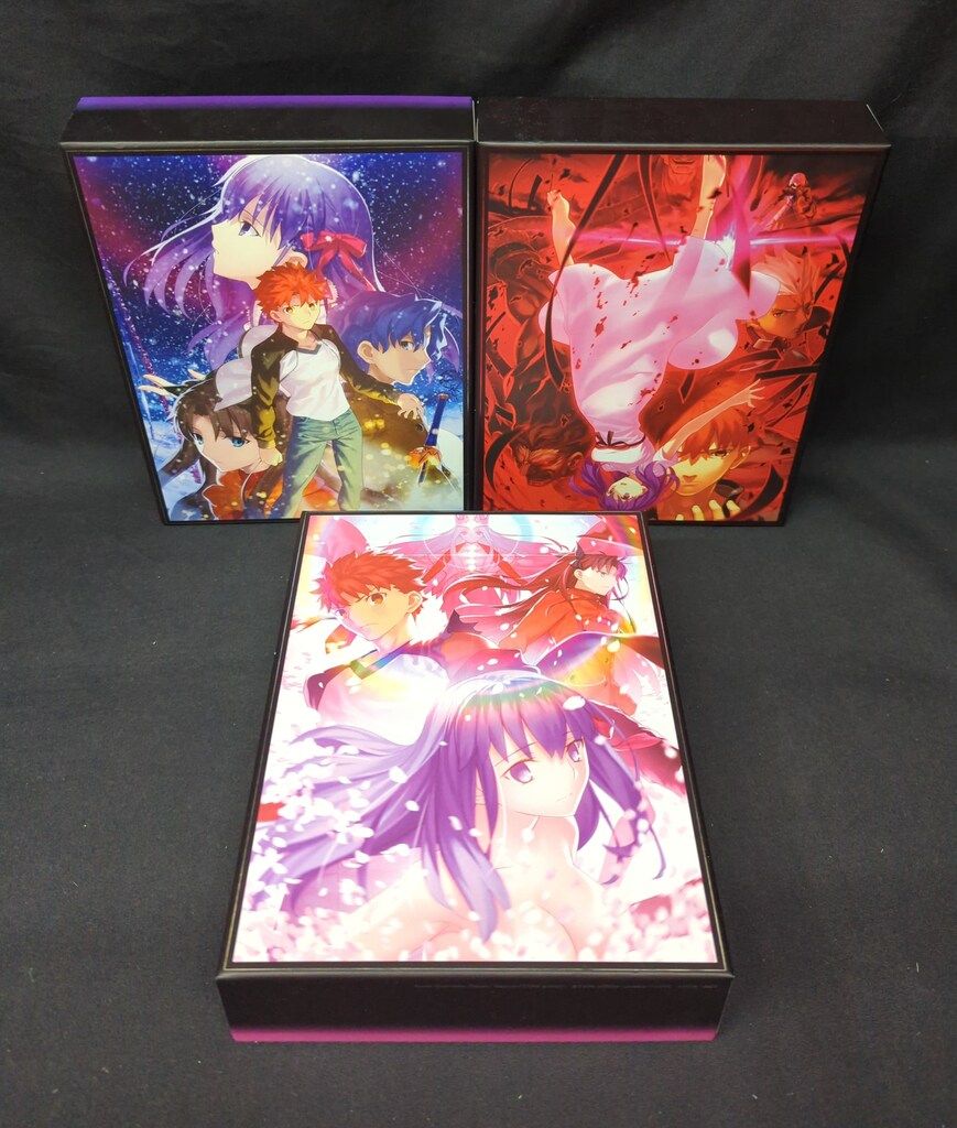 アニメBlu-ray 劇場版 Fate/stay night Heaven's Feel 完全生産限定版全3巻 セット 8,778円