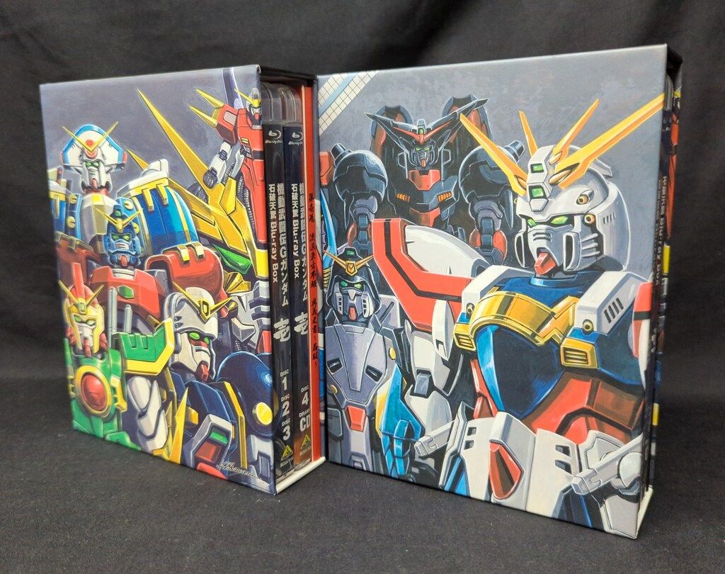アニメBlu-ray 機動武闘伝Gガンダム 石破天驚 Blu-ray BOX 期間限定生産版 全2巻 セット
