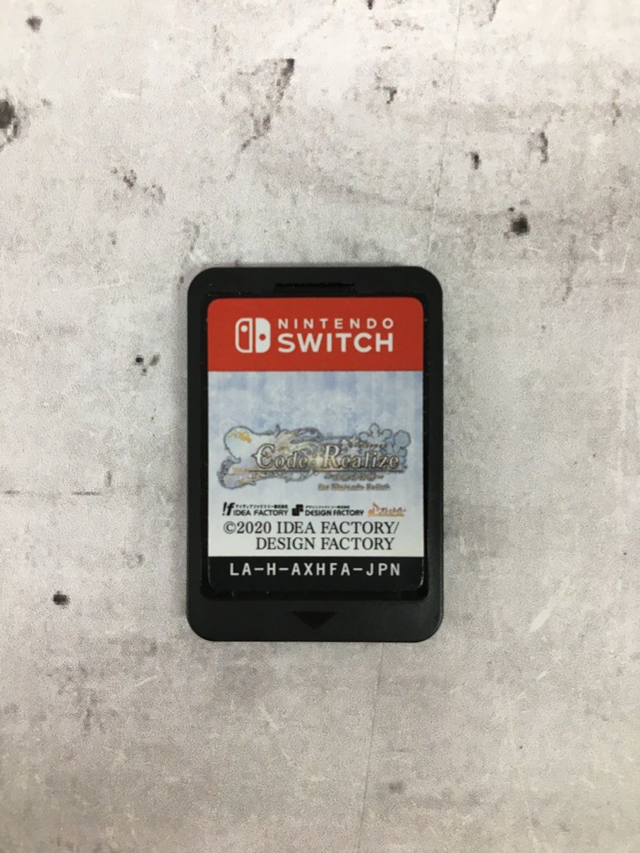 054 Nintendo Switch スイッチソフト コード:リアライズ Code·Realize