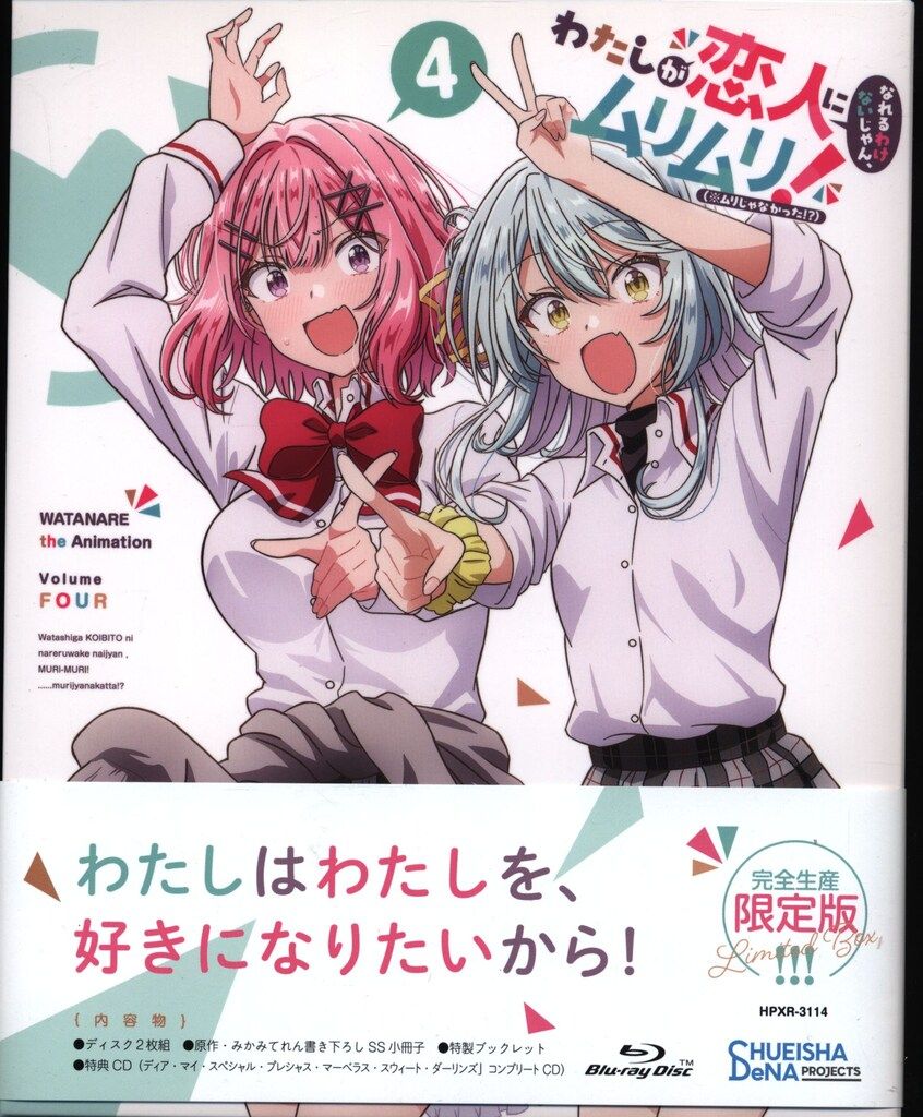 アニメBlu-ray わたしが恋人になれるわけないじゃん、ムリムリ! 完全生産限定版 4 6,391円