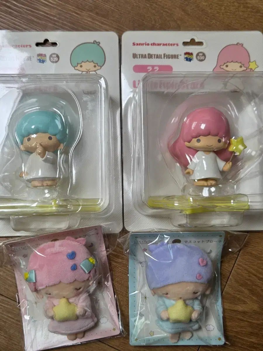 サンリオ リトルツインスターズ キキ&ララ ブローチ フィギュア まとめ売り