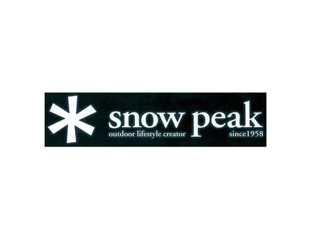 スノーピーク(snow peak) スノーピーク ロゴステッカー アスタリスクｍａ