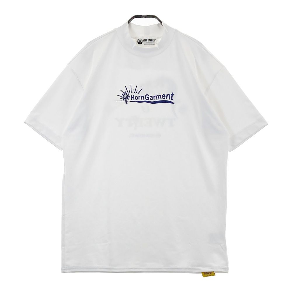 サイズ：48 HORN GMT ホーン ガーメント ×LOONEY TUNES 2025年モデル モックネック 半袖Tシャツ ホワイト系 [240101692301] ゴルフウェア メンズ ストスト