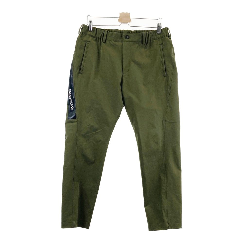 新品 定価1万7千円 BEAMS GOLF ゴルフパンツ カーキー 大きめ XL サイズ：XL BEAMS GOLF ビームスゴルフ パンツ カーキ系 [240101693381