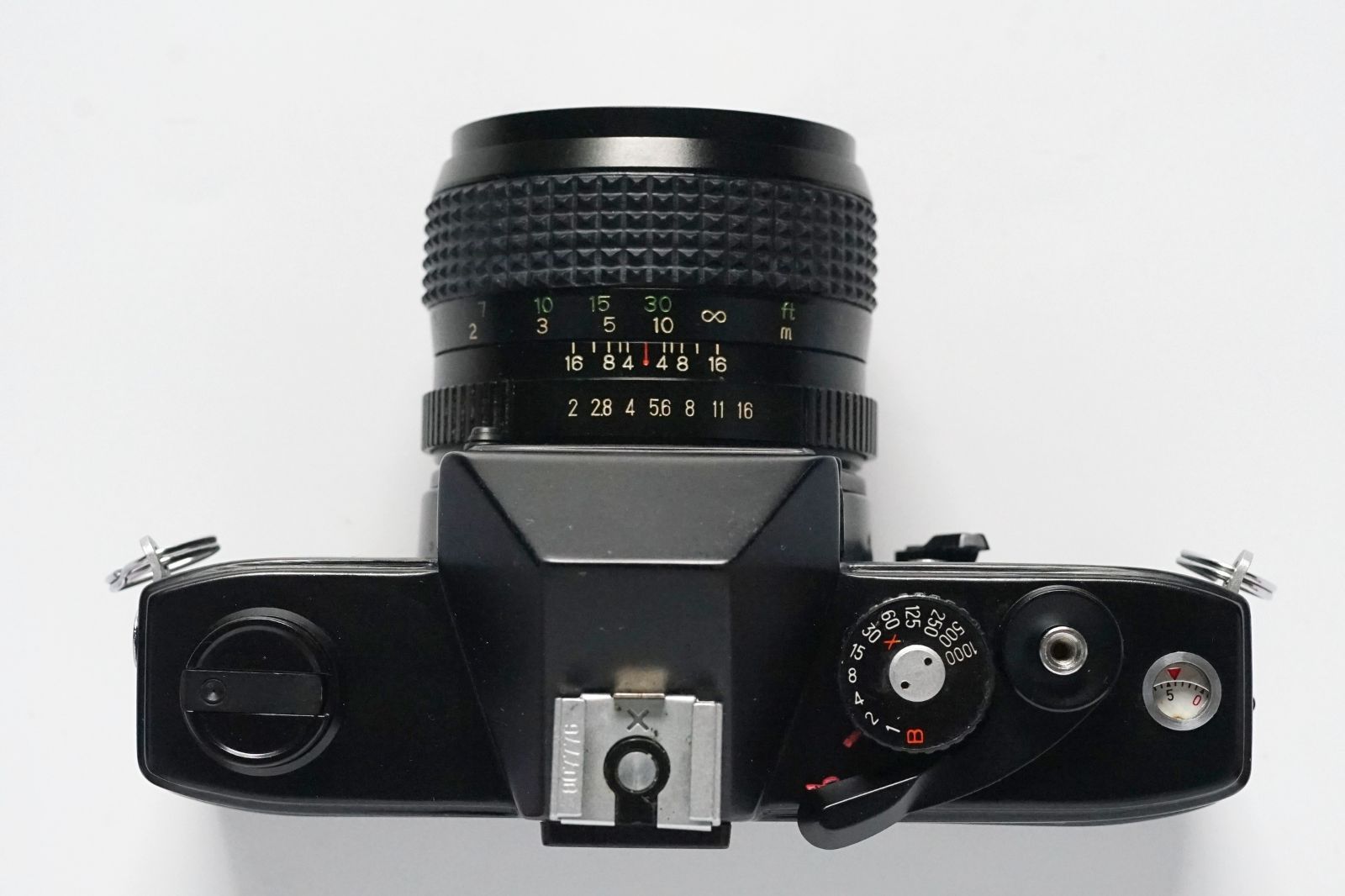 希少 完動美品@ 中国製 オールブラックの海鴎 Seagull DF-1 一眼レフ