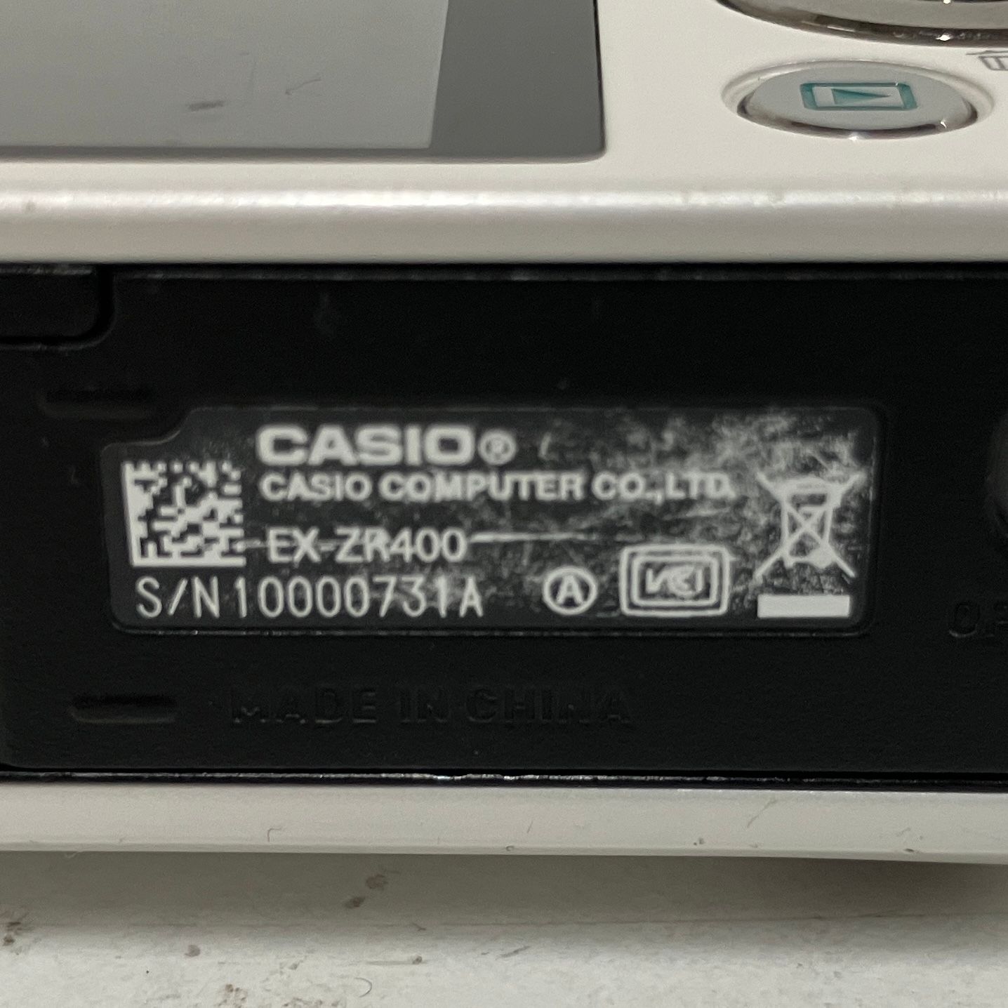 CASIO EX-ZR400 EXILIM コンパクト デジタルカメラ 写真 撮影 趣味