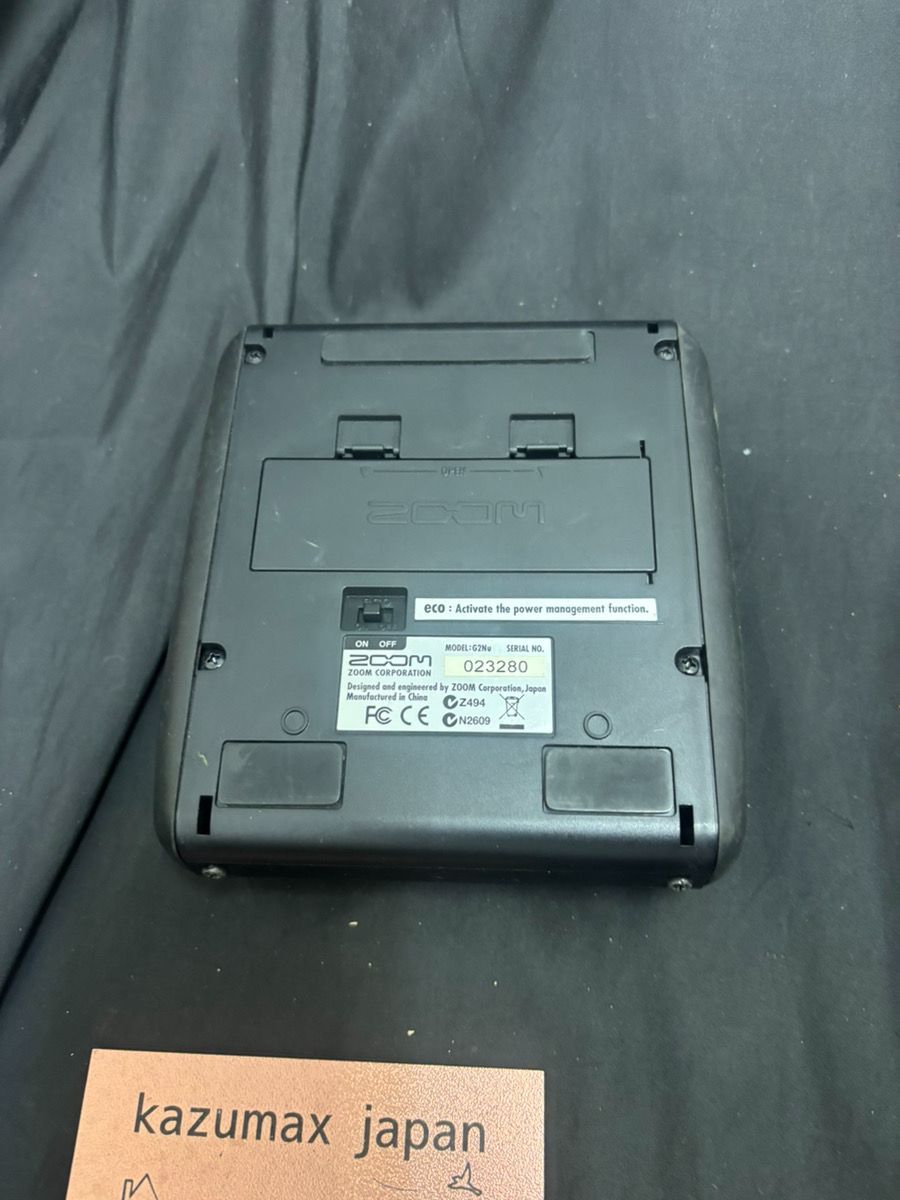 ZOOM G2Nu 動作品 本体のみ ギター用マルチエフェクター ズーム（k-776
