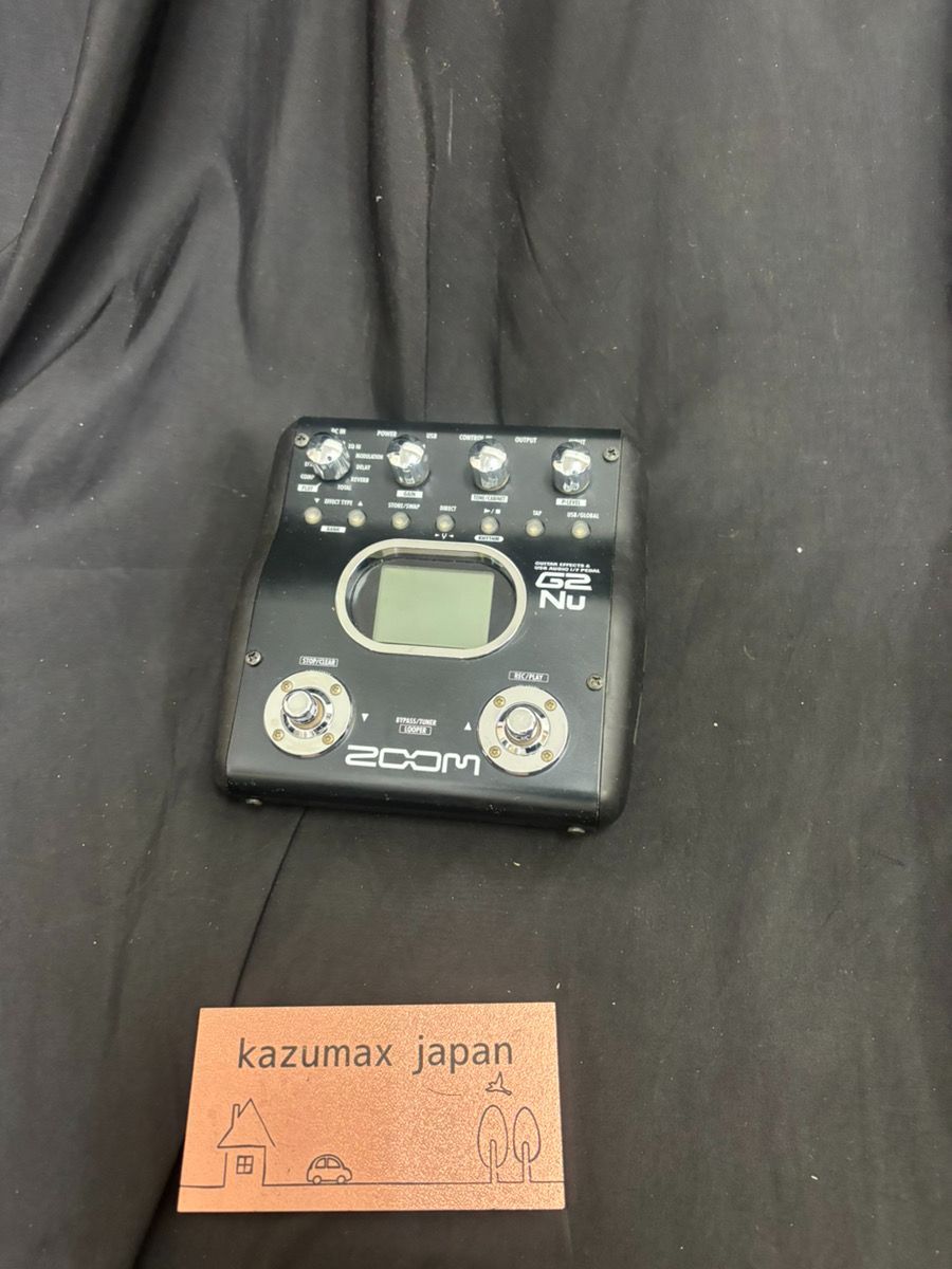 ZOOM G2Nu 動作品 本体のみ ギター用マルチエフェクター ズーム（k-776