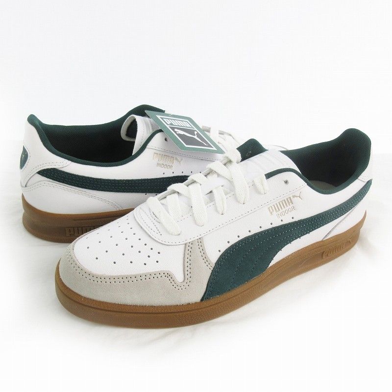 プーマ PUMA US10 28cm INDOOR magforlia PASSOVER EXCLUSIVE マグフォリア 401360-05 スニーカー WHITE/DARK MYRTLE/GUM 靴