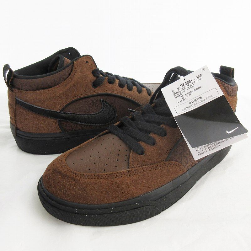 ナイキ NIKE US10 28cm SB REACT LEO レオ・ベイカー リアクト レオ カカオワオ DX4361-200 スニーカー CACAO WOW/BLACK-CACAO WOW CHOCO FANTASTIQUE/NOIR