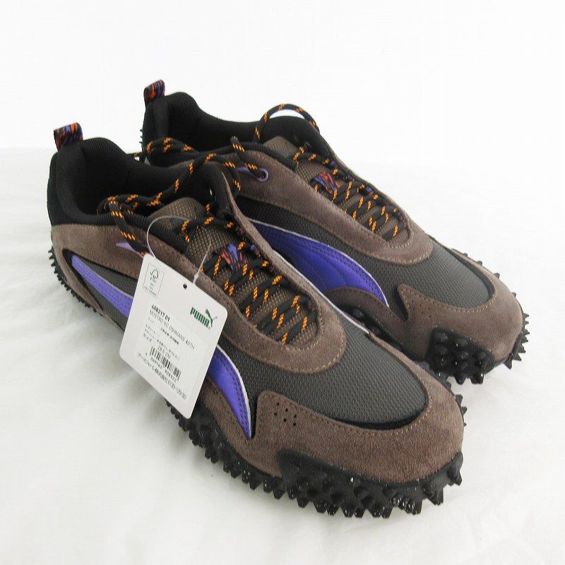 プーマ PUMA US10.5 28.5cm モストロ XC 40周年 記念モデル MOSTRO XC OSHMANS 40TH 408217 01 スニーカー Shadow Gray-Flat Bronze-Dark ブラウン 靴