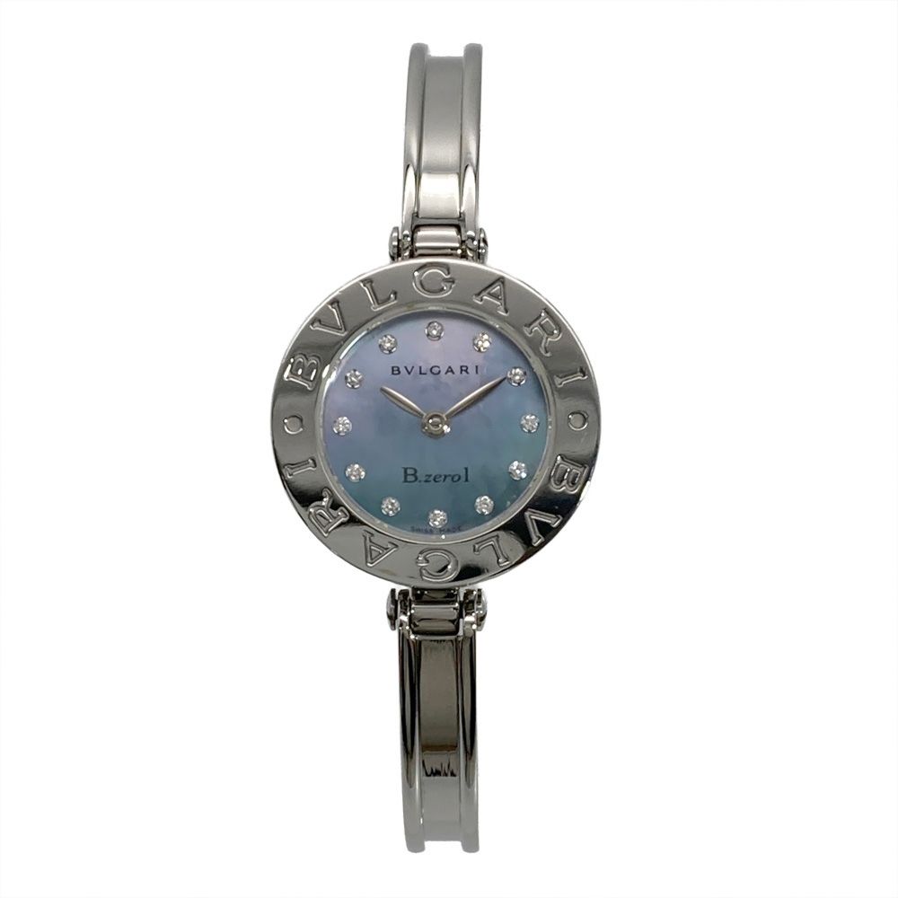 ブルガリ BVLGARI BZ22S B-zero1 ビーゼロワン 腕時計 ブルーシェル文字盤 レディース【中古】