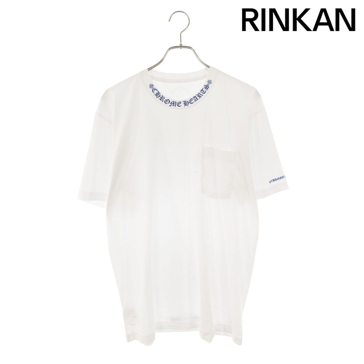 クロムハーツ CH T-SHRT/1 ネックロゴプリントTシャツ メンズ L
