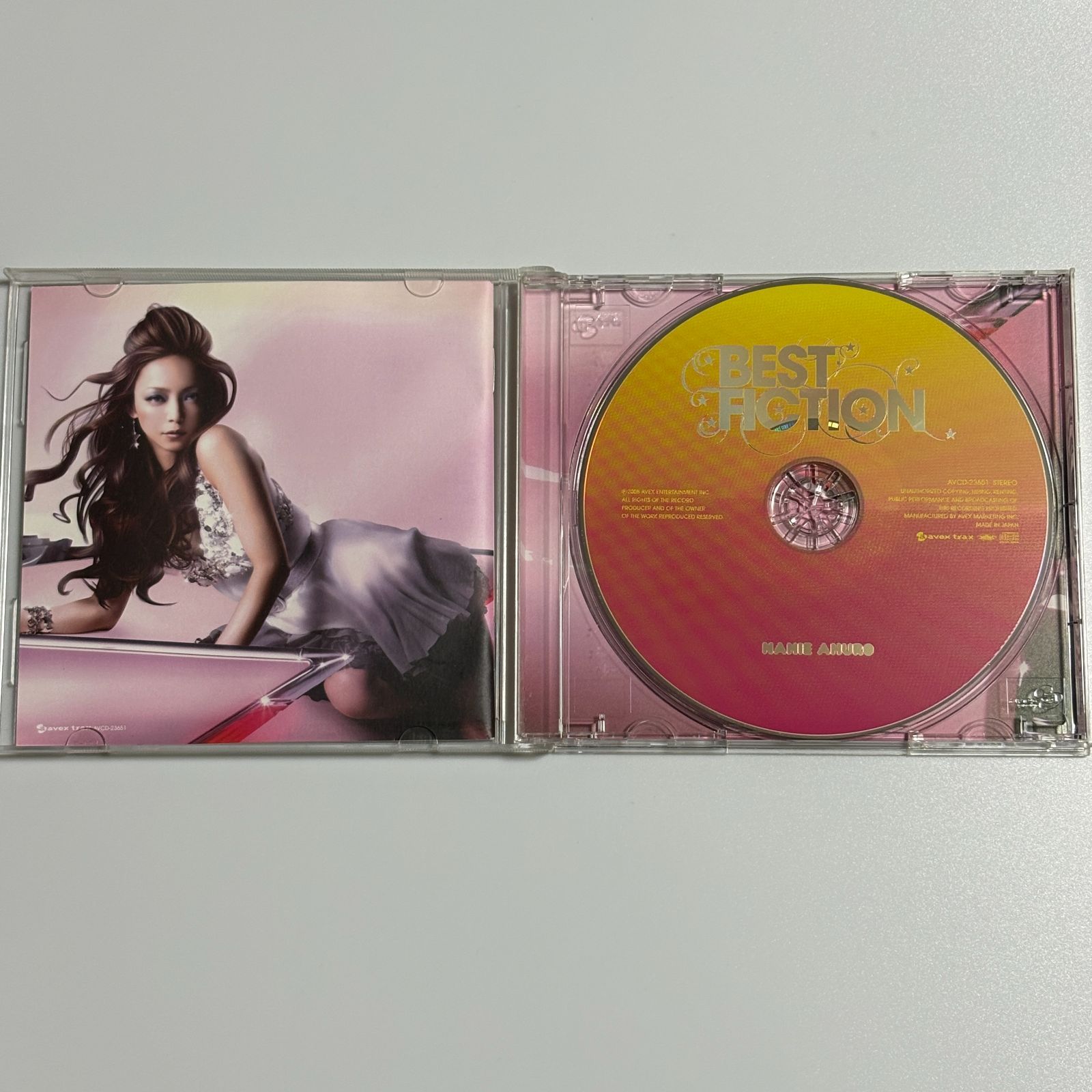 CD 安室奈美恵『BEST FICTION』ベスト・アルバム - メルカリ