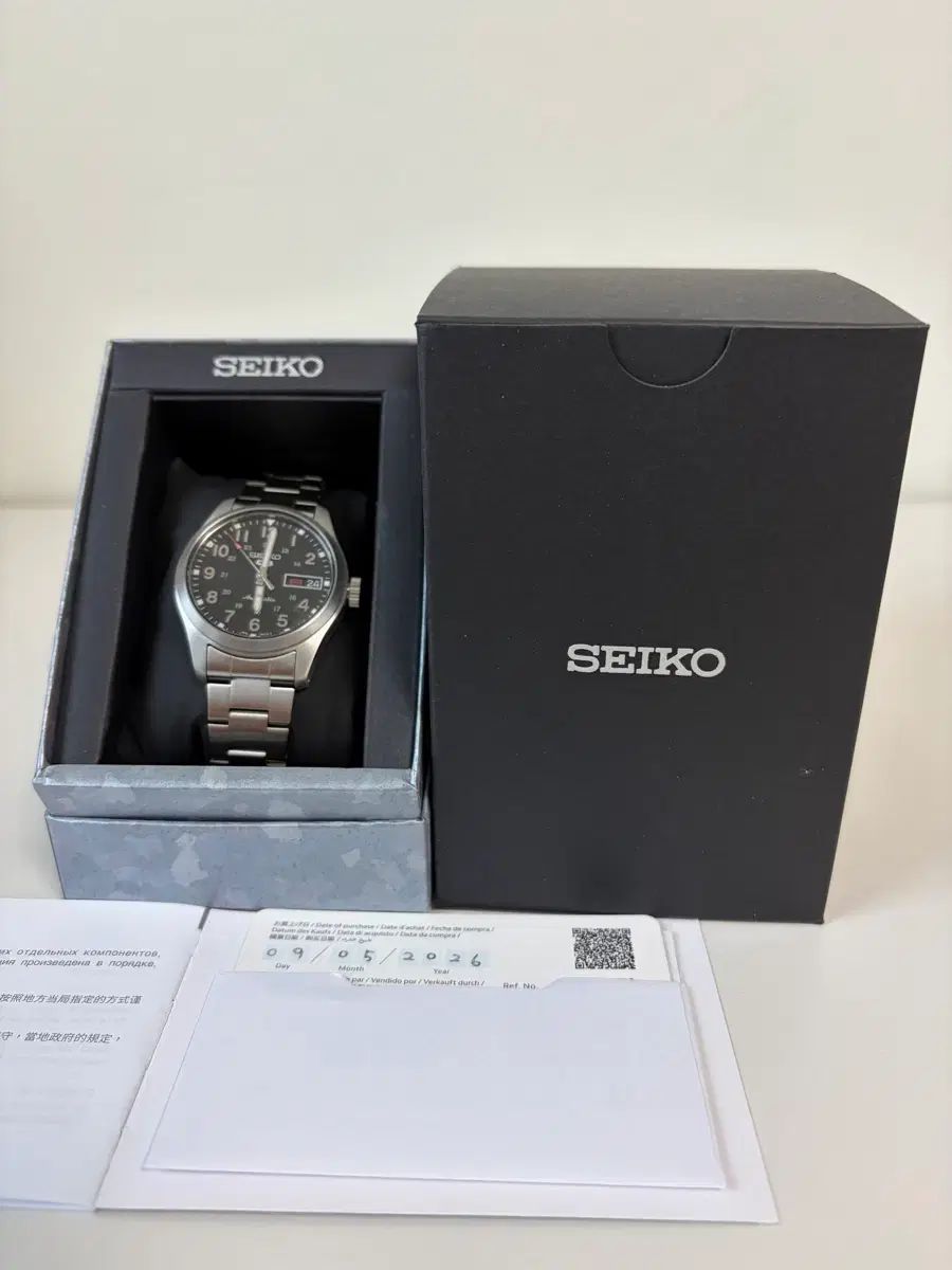 セイコー SEIKO フィールドフィールドウォッチ SRPJ81K1 36mm オートマチック