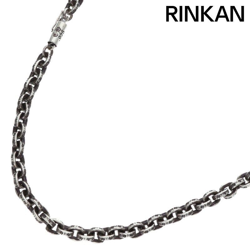 クロムハーツ PAPER CHAIN 30/ペーパーチェーン30inch シルバーネックレス メンズ 30inch