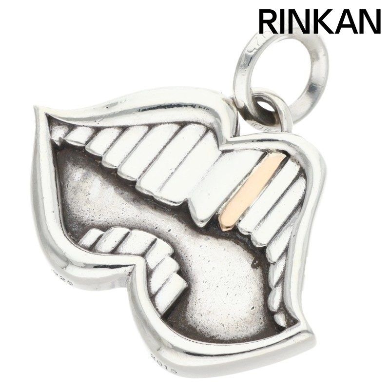 クロムハーツ PPO CHOMPER PENDANT/チョンパーペンダント 22Kゴールド/シルバーコンビネックレストップ メンズ